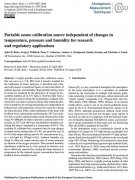 便攜式臭氧校準(zhǔn)源不受溫度、壓力和濕度變化的
